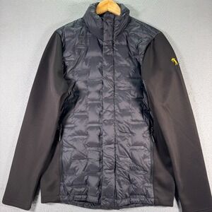 Speaker's Cup Fossa Apparel Down Puffer Jacket Men Medium Black Golf Active 2020